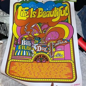 Life is beautiful poster 2021 line up